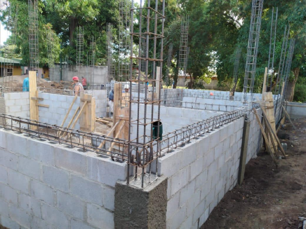 Casa Mopani im Januar 2021: Der Rohbau wächst.