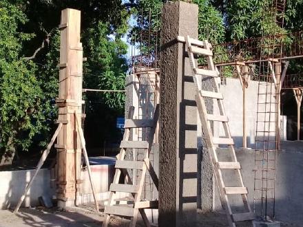 Casa Mopani im Mai 2021: Die Bauarbeiten können fortgesetzt werden.