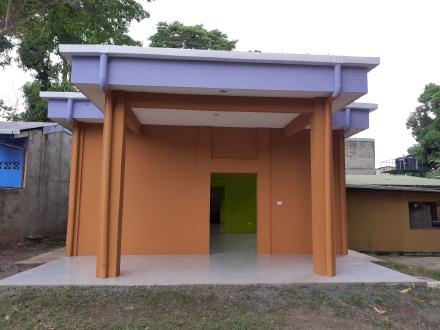 Juni 2019: Die Außenarbeiten sind fast abgeschlossen.