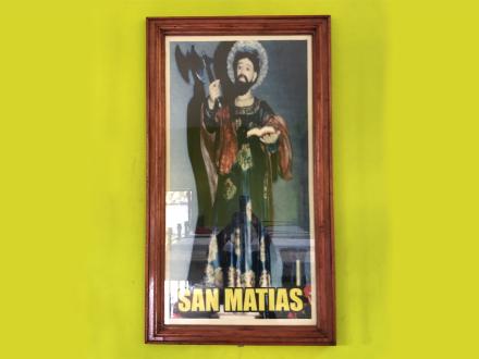 Bildnis von San Matías im gleichnamigen Casa San Matías