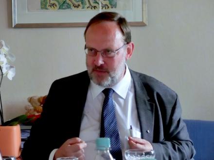 Nieder-Roden am 15. Juni 2014: … zu Gast in der Sitzung des Stiftungsbeirats