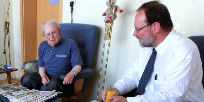 Emil Jäger und Martin Maier im Dialog