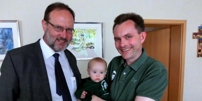 15. Juni 2014: Die Vorfreude auf das neue Projekt wächst.