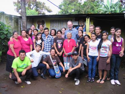 Pater Martin Maier in El Salvador