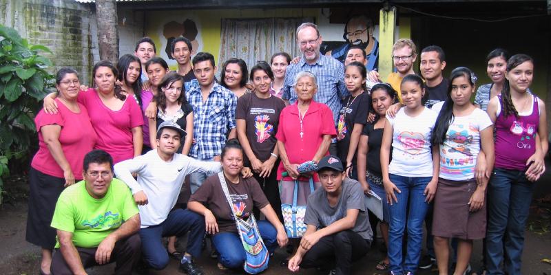 Pater Martin Maier in El Salvador